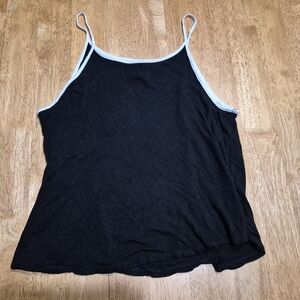 🔥 Rue21 Black and White Tank top shirt blouse
